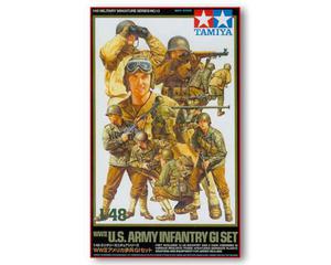 Tamiya 32513 - WWII US Army Infantry GI Set (1/48) - 2824102667