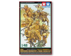 Tamiya 32521 - WWII Russian Infantry Set (1/48) - 2824102668