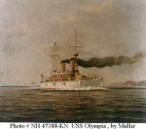 1:700 Modelkrak Mks-A014 - USS Olympia 1918 - 2824103126