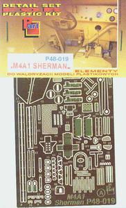 Part P48019 - M4A1 Sherman (1/48)