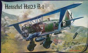 Avis 72004 - Henschel Hs123 A-1 (1/72) - 2824103579