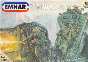 Emhar EM3503 - Niemiecka piechota z I wojny wiatowej (1/35) - 2824103675