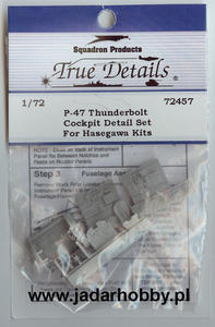 True Details 72457 P-47 Thunderbolt Cockpit (1/72) - 2824103691