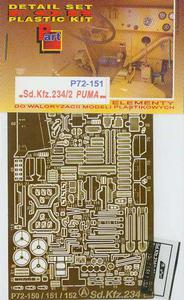 Part P72151 - Sd.Kfz.234/2 Puma (1/72) - 2824104030