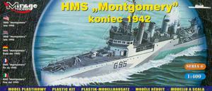 1:400 Mirage 40607 - HMS Montgomery, koniec 1940 - 2824104148