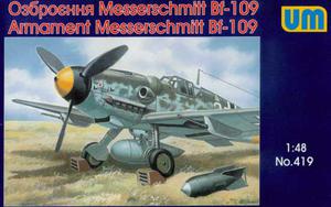 UM 419 Uzbrojenie samolotu Messerschmitt Bf-109 (1/48) - 2824104171