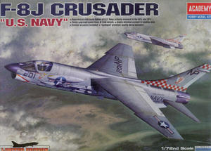 Academy 12412 F-8J Crusader US Navy (1/72) - 2824104210