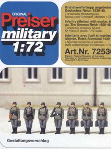 Preiser 72536 - Niemiecka piechota (1/72) - 2824104402