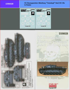 Echelon D356028 "Totenkopf" StuG III C/Ds in Russia 1/35