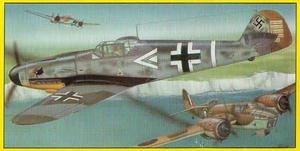 Bilek 904 Messerschmitt Bf 109 F-2 (1/72) - 2824104525