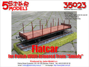 5 Star Models 35023 - Platforma ze skadu pocigu "miay" (1/35 - 2824104603