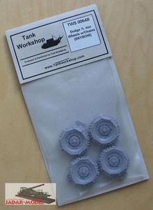 Tank Workshop TWS0064B 3/4-ton Dodge Wheels w/Chains (1:35) - 2824104657