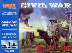Imex 502 Confederate Artillery Set (1/72) - 2824104687