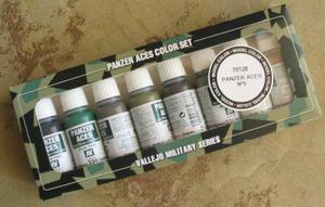 Vallejo Panzer Aces 70128 (8 x farba akryl 17ml) - 2824104711