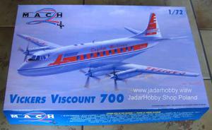 Mach 2 GP046 Vickers Viscount 700 (1/72) - 2824104871