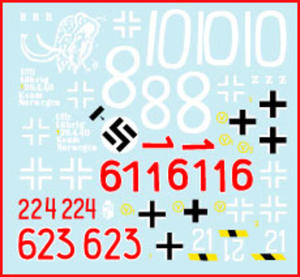 Bison Decals 35073 North by Northeast (1:35) - 2824104890