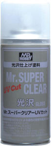 Mr.Hobby B522 Mr. Super Clear UV Cut Gloss (170ml) - 2824104940