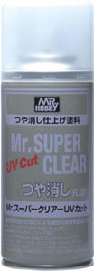 Mr.Hobby B523 Mr. Super Clear UV Cut Matt (170ml) - 2824104941
