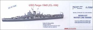 1:700 Niko Model 7046 USS Fargo 1945 (CL-106) - 2824104980