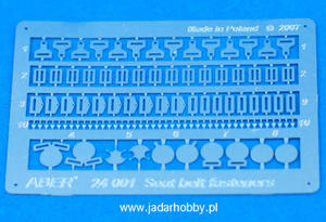 Aber 24001 Seat belt fasteners (1:24) - 2824105081