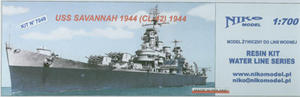 1:700 Niko Model 7049 USS Savannah (CL-42) 1944 - 2824105263