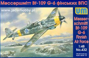UM 432 Messerschmitt Bf-109 G-6 Finnish AF (1:48) - 2824105442