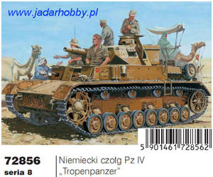 Mirage 72856 Pz.Kpfw.IV Ausf D Tropenpanzer (1/72) - 2824101841