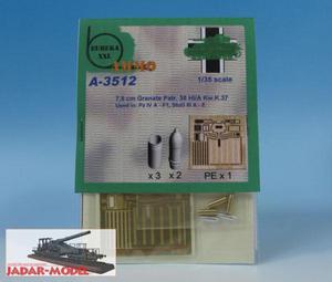 Eureka A-3512 Ammo for Pz.III, Stug III, Pz.IV, Stummel (1/35) - 2824105482