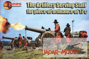 Mars 72023 The Artillery Seving Staff (17Century) (1:72) - 2824105583