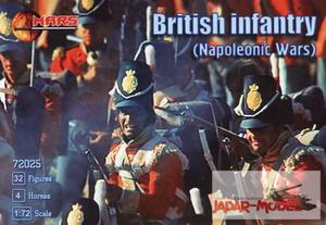 Mars 72025 British Infantry (Napoleonic Wars) (1:72) - 2824105585