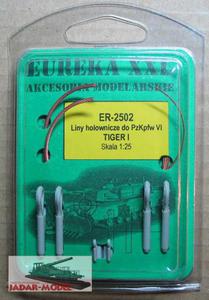 Eureka ER-2502 - Liny holownicze do Tiger I (1/25) - 2824105791