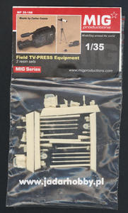 MIG MP 35-168 Field TV-PRESS Equipment (1/35) - 2824105833