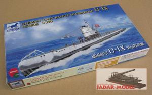 1:350 Bronco NB5008 German Type U-IX Submarine - 2824105877