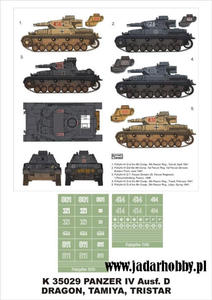 Montex K35029 # Panzer IV Ausf.D (Dragon) (1/35) - 2824105923