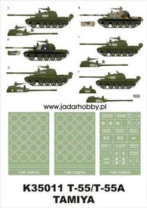 Montex K35011 # T-55 / T-55A (1/35) - 2824105925