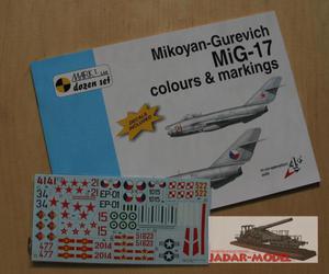 Mark I - MiG-17 Colours & Markings (1:72) (ksika) - 2824106169