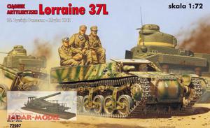 RPM 72507 Cignik artyleryjski Lorraine 37L (Afryka, 1942) (1:72