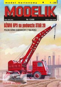 Modelik 09/13 Dwig HP3 na podwoziu Star 20 (1:25) - 2824106250