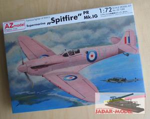 AZ model AZ 7289 Supermarine Spitfire PR Mk.IG (1/72) - 2824106268