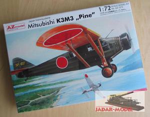 AZ model AZ 7273 Mitsubishi K3M3 "Pine" (1/72)