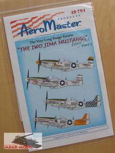 AeroMaster 48-794 The Iwo Jima Mustangs Fancy Art pt.1 (1/48) - 2824106339