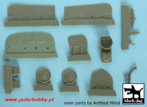 Black Dog A48001 Albatros D.I & D.II detail set (1/48) - 2824106475