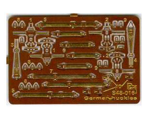 Part S48016 Pasy foteli do niemieckich samolotów (II wojna wiatowa) (1/48)