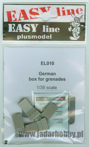 Plus Model EL010 German box for grenades (1:35) - 2824106691