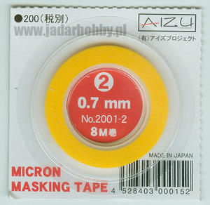 Aizu Project - Micron Masking Tape 0.7mm (2001-2) - 2824106831