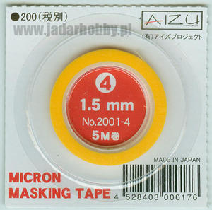 Aizu Project - Micron Masking Tape 1.5mm (2001-4) - 2824106832