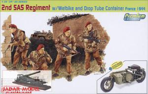 Dragon 6586 2nd SAS Regiment w/Welbike France 1944 (1/35) - 2824106866