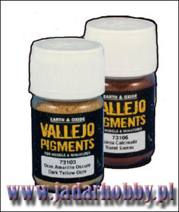 Vallejo Pigments 73107 Dark Red Ocre (30ml) - 2824106899