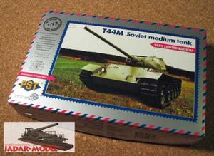 Zebrano Z72067 T44M Soviet Medium Tank (1/72) - 2824106997