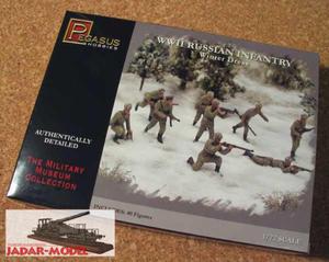 Pegasus 7269 WWII Russian Infantry - Winter Dress (1:72) - 2824107001